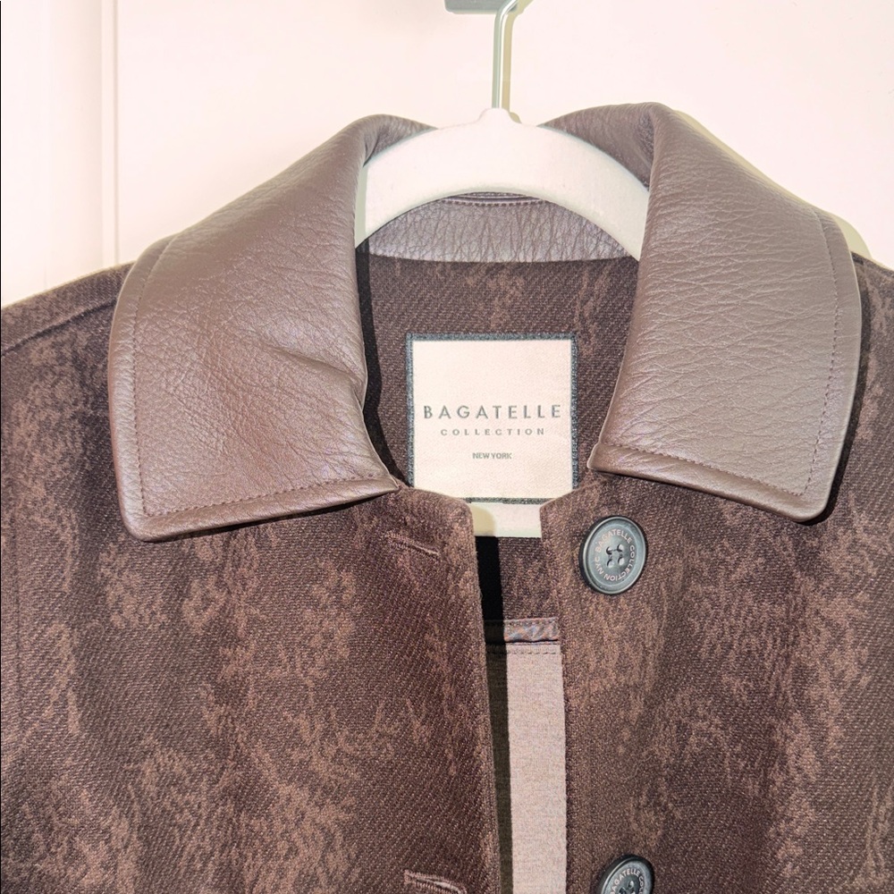 Bagatelle Dark Brown Patterned Jacket - image 4